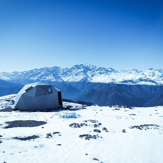 A Bell Tent's Intended Use? Tent on a mountain in snow