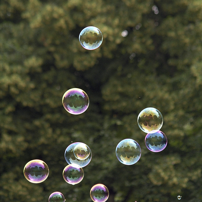 Bubbles and Canvas