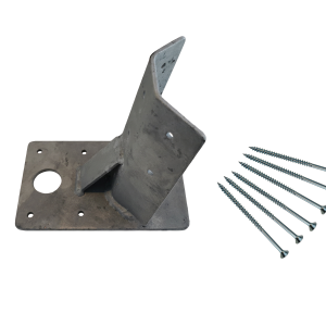 Galvanised Steel Base For Wooden Side Poles