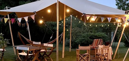 view a stretch tent